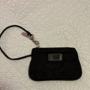 Vintage Coach Cloth Wristlet